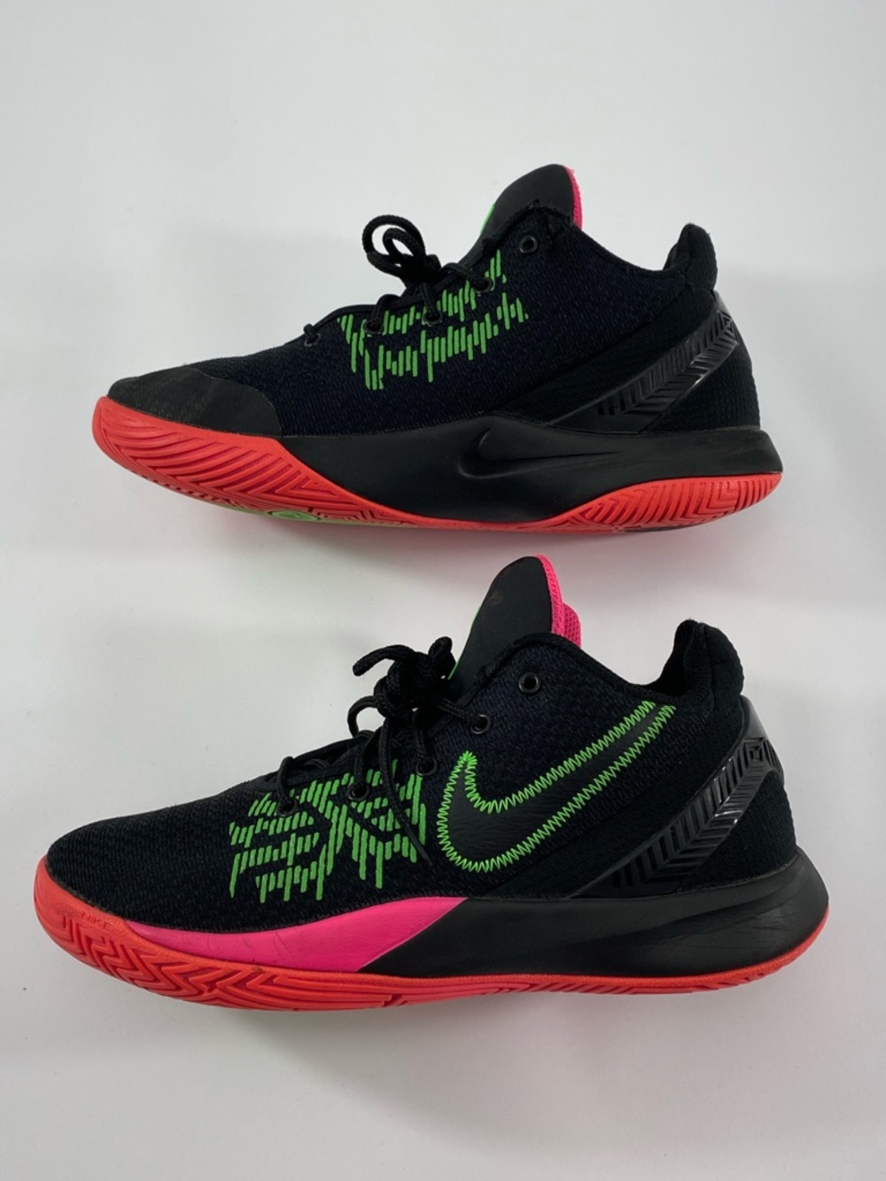 Nike Air Kyrie Flytrap 11 Basketball Shoes AQ3412-005 Black Green Size :6.5Y
